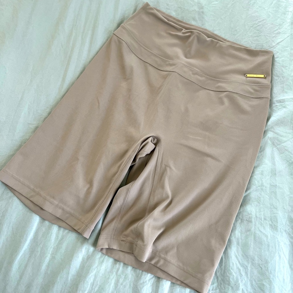 Whitney Simmons Taupe Cycling Shorts